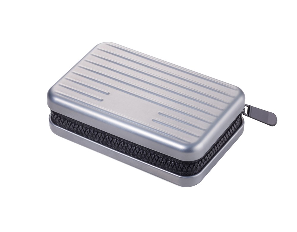 TROIKA Kreditkartenetui - titanfarben