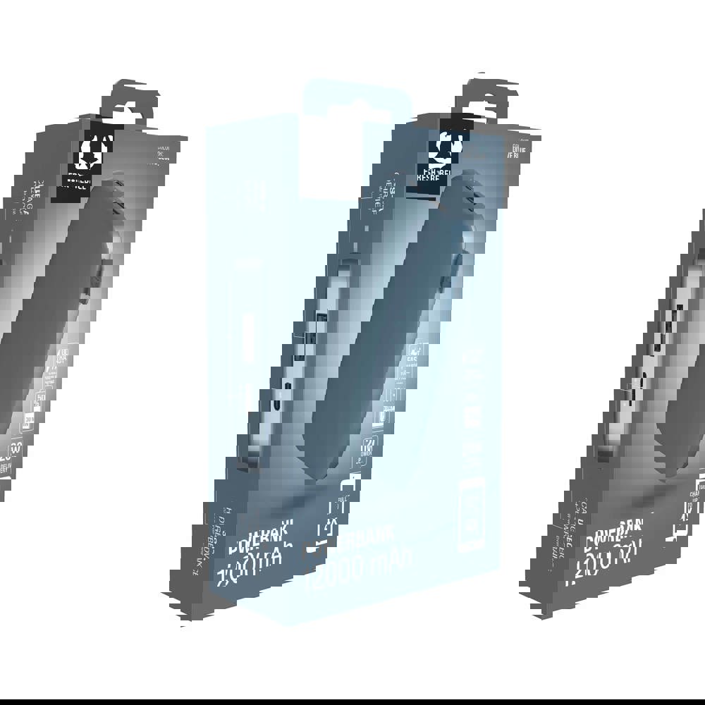 Fresh 'n Rebel Powerbank 12000 mAh USB-C Dive Blue