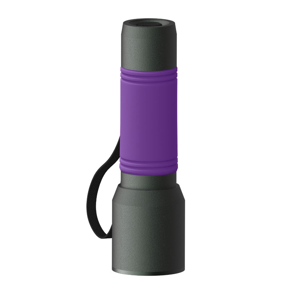 Taschenlampe REEVES-myFLASH 300 - lila, anthrazit