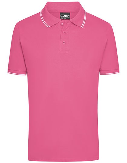 Daiber - Men´s Polo - Pink, White