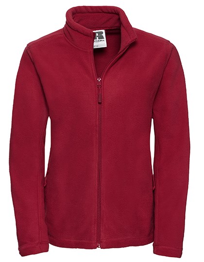 Russell Athletic - Ladies´ Full Zip Outdoor Fleece - Classic Red