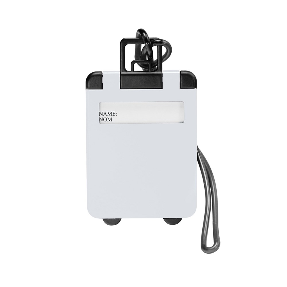 Kofferanhänger "Trolley" - weiß