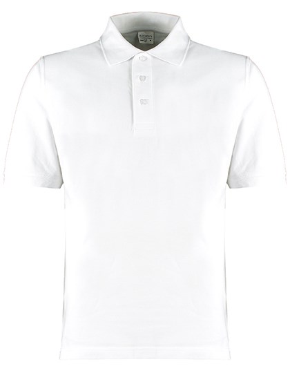 Kustom Kit - Classic Fit Cotton Klassic Superwash® 60° Polo - White