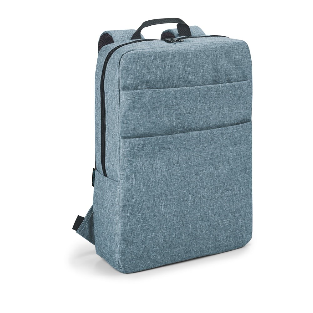 GRAPHS BPACK. Laptop Rucksack aus 600D Polyester mit gefüttertem 15'6" - hellblau