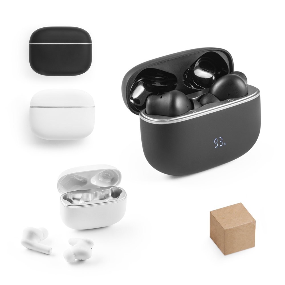 CAUBY. Kabellose Kopfhörer mit ANC und 10 Stunden Akkulaufzeit bei Recyceltes ABS (100% rABS)