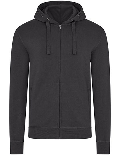 HRM - Men´s Premium Hooded Jacket - Dark Grey