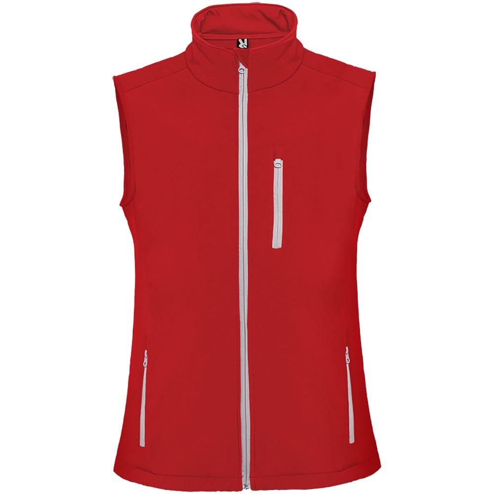 Nevada Softshellbodywarmer Unisex - rot