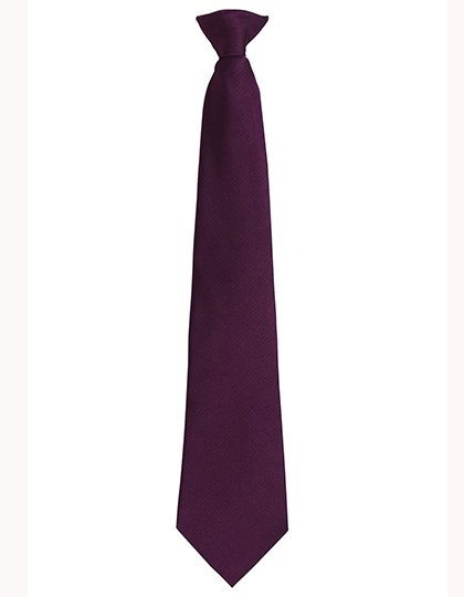 Premier Workwear - Colours Orginals Fashion Clip Tie - Purple (ca. Pantone 518C)