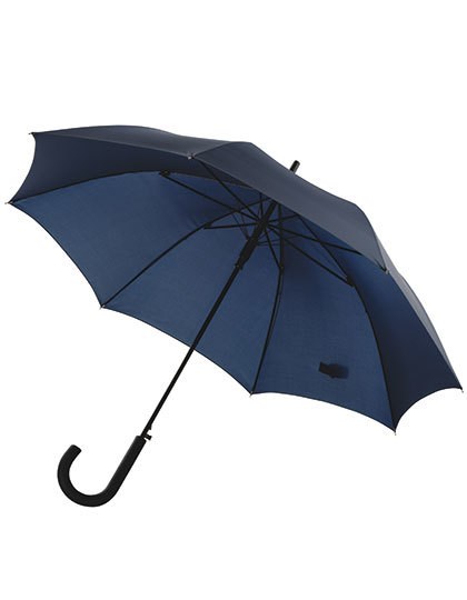 L-merch - Automatischer Windproof-Stockschirm - Navy Blue