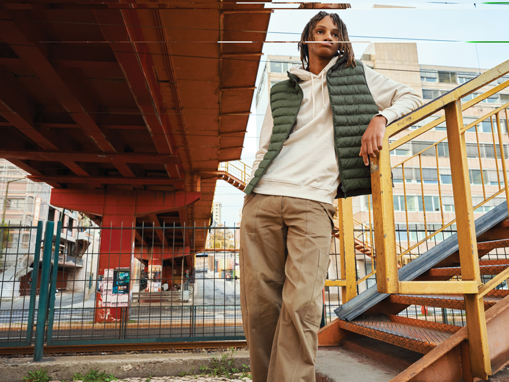 IQONIQ Meru Herren Bodywarmer aus recyceltem Polyester