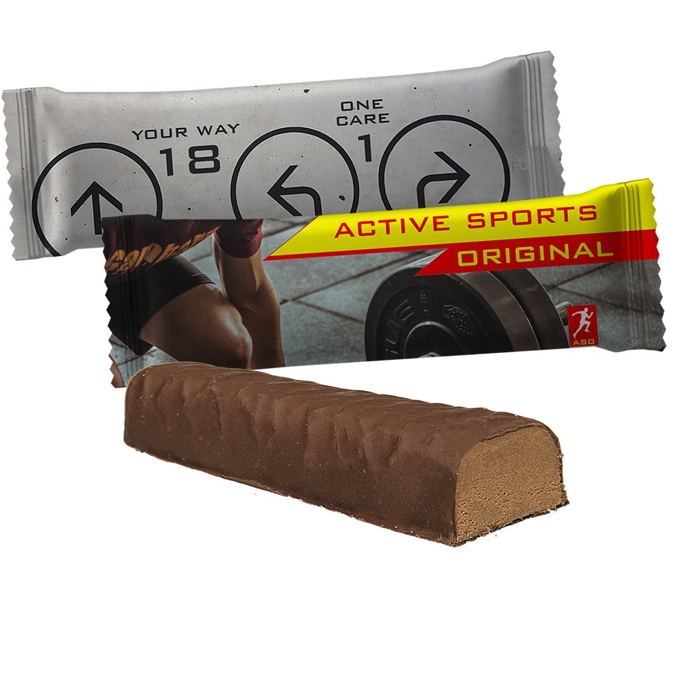 Protein-Riegel Kakao, ca. 45g, Flowpack