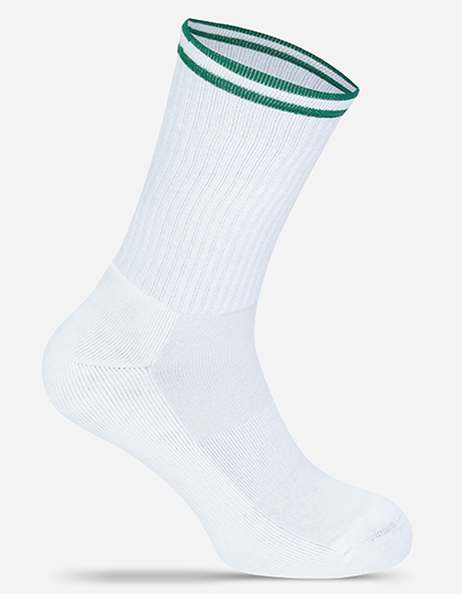 MR. SOCKS - Tennis Socks Premium - White, Green
