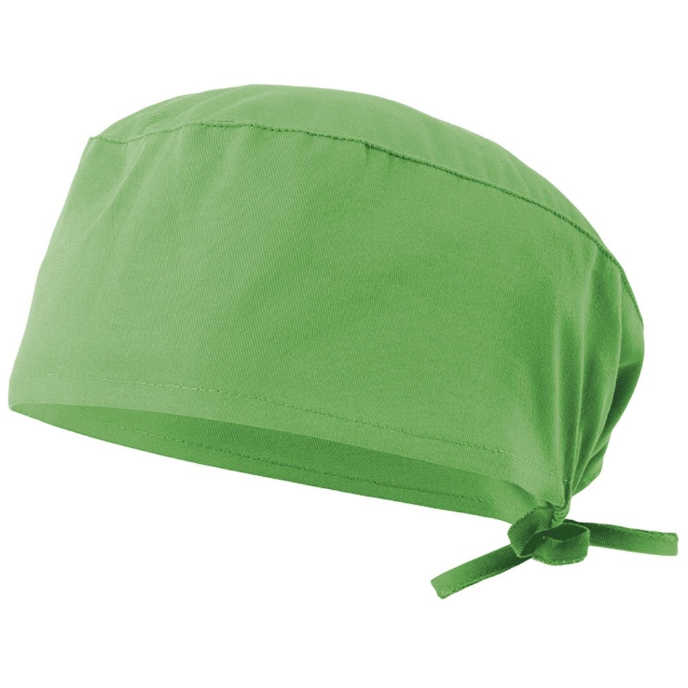 VL ENLIL. Gesundheitsbonnet (190g/m²), in Baumwolle (35%) und Polyester (65%) - limette