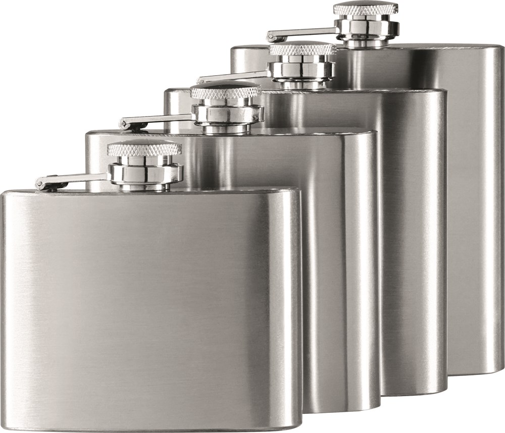 ZORR Flachmann 8 OZ/226,4 ml - stainless steel