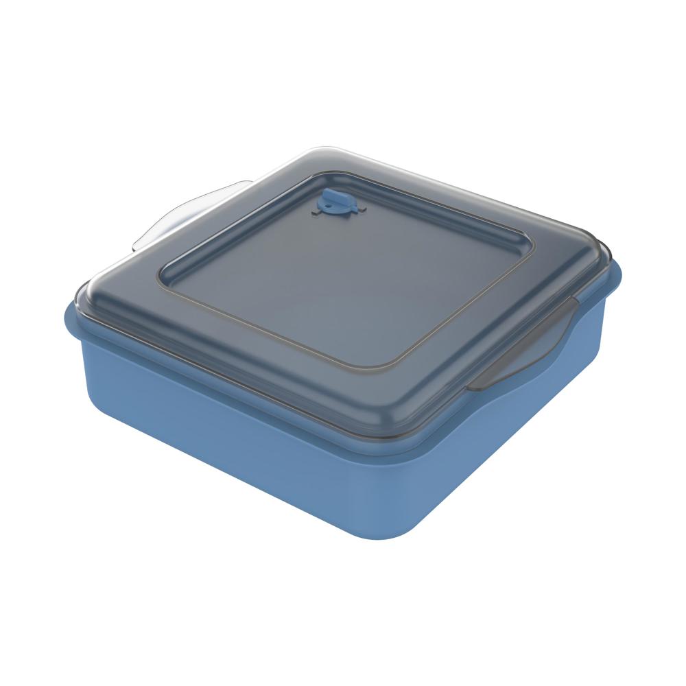 Universalbox „ToGo“ - behagliches blau/transparent