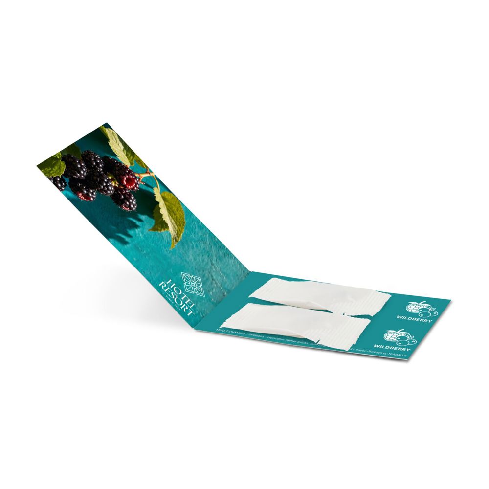 Promo Drops by TEABALLS - 2 Sachets (2x 6-8 Wildberry Drops für ein Erfrischungsgetränk mit bis zu 1 L)