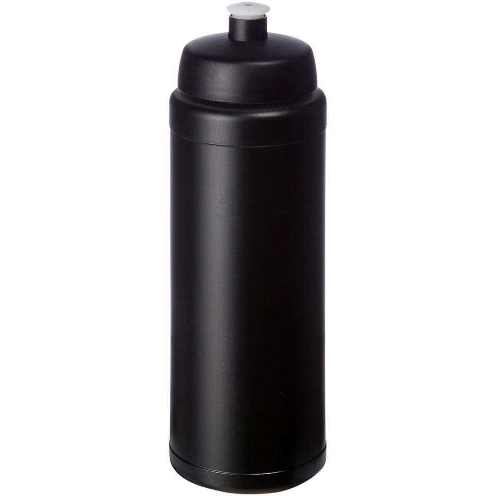 Baseline® Plus grip 750 ml Sportflasche mit Sportdeckel - schwarz