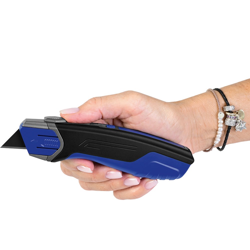 Sicherheitsmesser "Protect Cut HP blau"