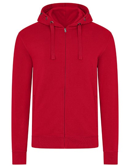 HRM - Men´s Premium Hooded Jacket - Red
