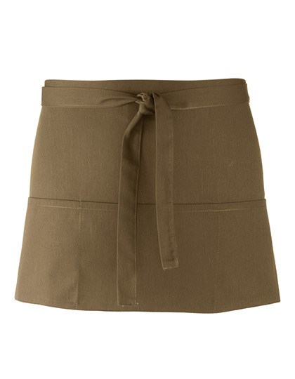 Premier Workwear - Colours Collection 3-Pocket Apron - Sage (ca. Pantone 5497C)
