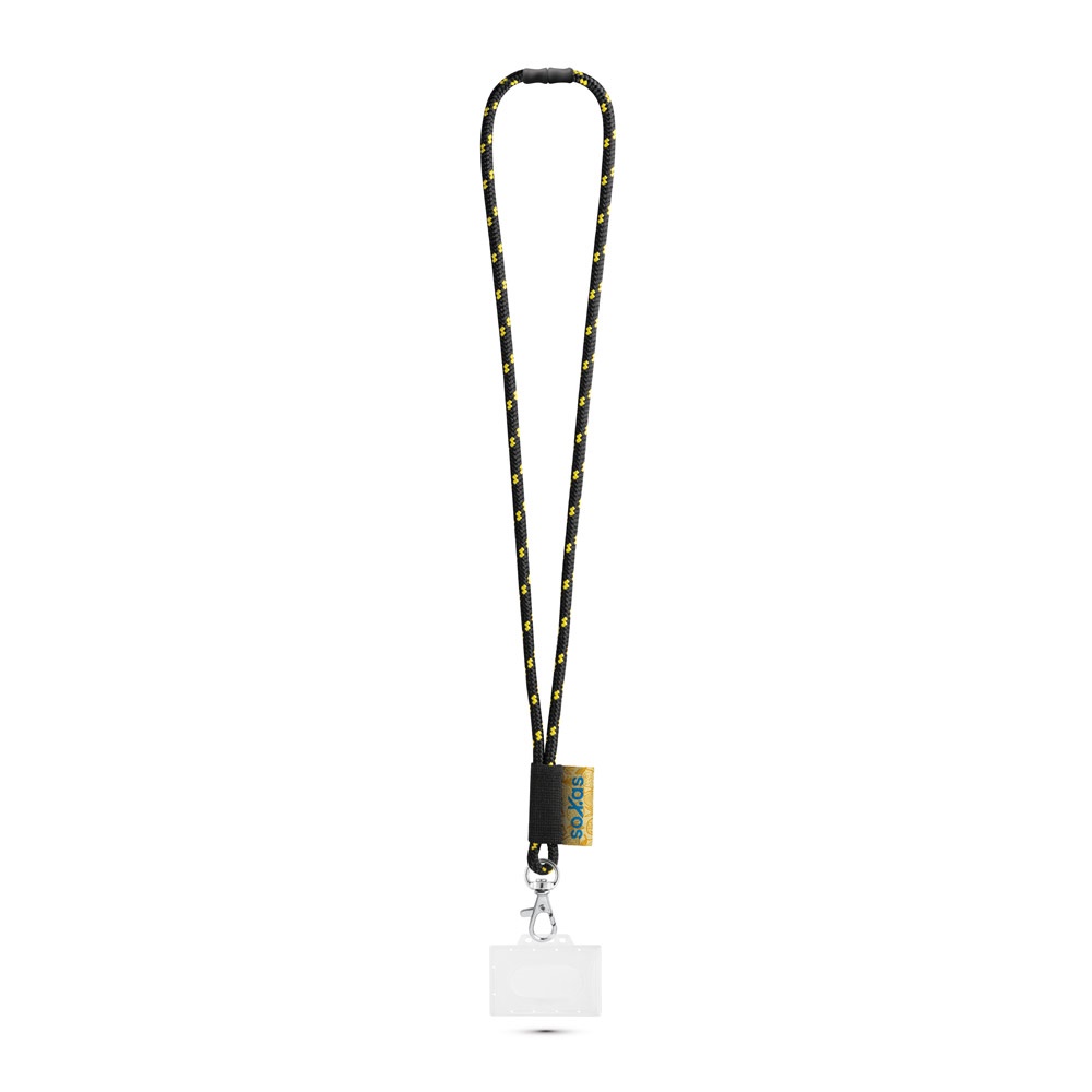 BRIDPORT. Lanyard aus Polyester - 300 - Schwarz
