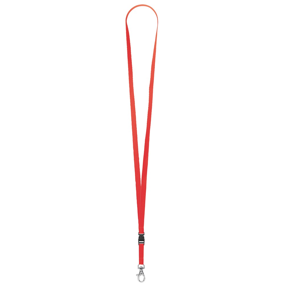 Schlüsselband/Lanyard "Standard" - Leuchtrot (ca. Pantone 032C)