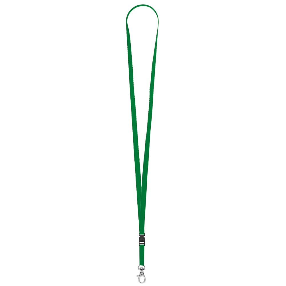 Schlüsselband/Lanyard "Standard" - Smaragdgrün (ca. Pantone 348C)