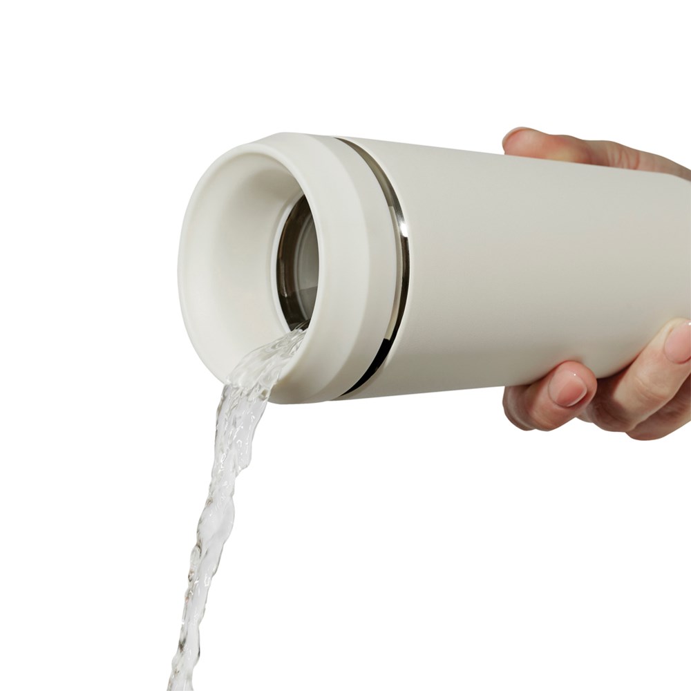 Topl-Trinkbecher aus rec. Stahl mit 360-Grad-Deckel 354ml