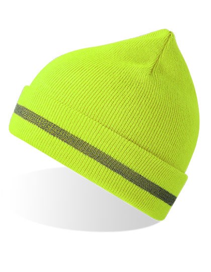 Atlantis - Workout Beanie Recycled - Yellow Fluo