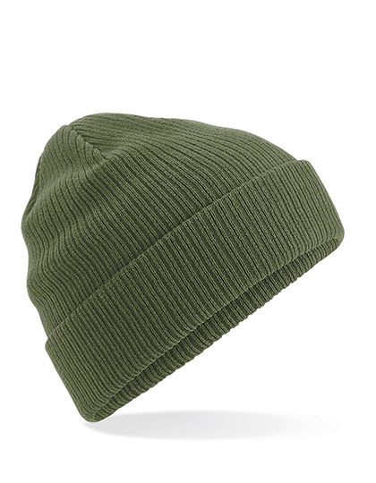 Beechfield - Organic Cotton Beanie - Olive Green