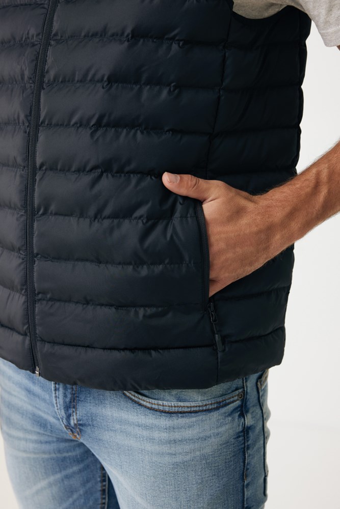 IQONIQ Meru Herren Bodywarmer aus recyceltem Polyester