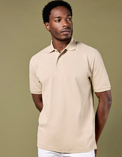 Kustom Kit - Classic Fit Cotton Klassic Superwash® 60° Polo - Camo Green