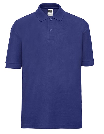Russell Athletic - Kids Classic Polycotton Polo - Bright Royal