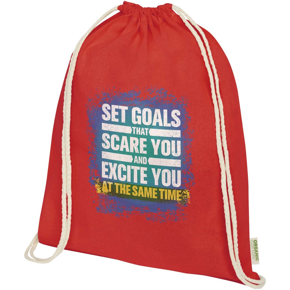 Odisha 140 g/m² OCS Bio-Sportbeutel 5L