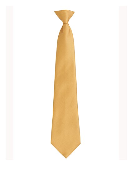 Premier Workwear - Colours Orginals Fashion Clip Tie - Gold (ca. Pantone 7499C)