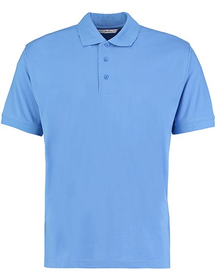 Kustom Kit - Classic Fit Klassic Superwash® 60° Polo - Mid Blue
