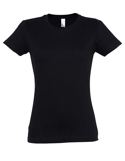 SOL´S - Women´s Imperial T-Shirt - Deep Black