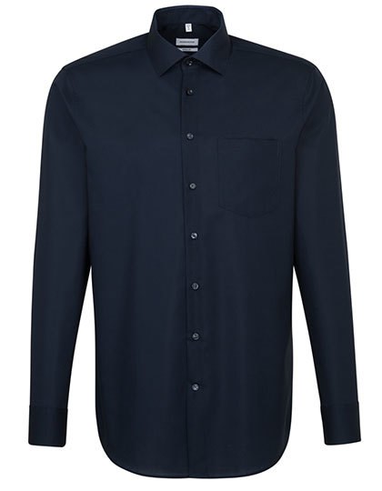 Seidensticker - Men´s Shirt Regular Fit Long Sleeve - Dark Blue