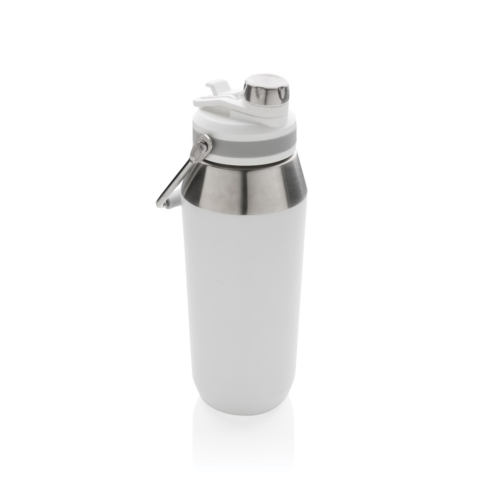 1L Vakuum StainlessSteel Flasche mit Dual-Deckel-Funktion