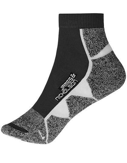 Daiber - Sport Sneaker Socks - Black, White