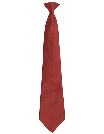 Premier Workwear - Colours Orginals Fashion Clip Tie - Burgundy (ca. Pantone 200C)