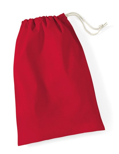 Westford Mill - Cotton Stuff Bag - Classic Red