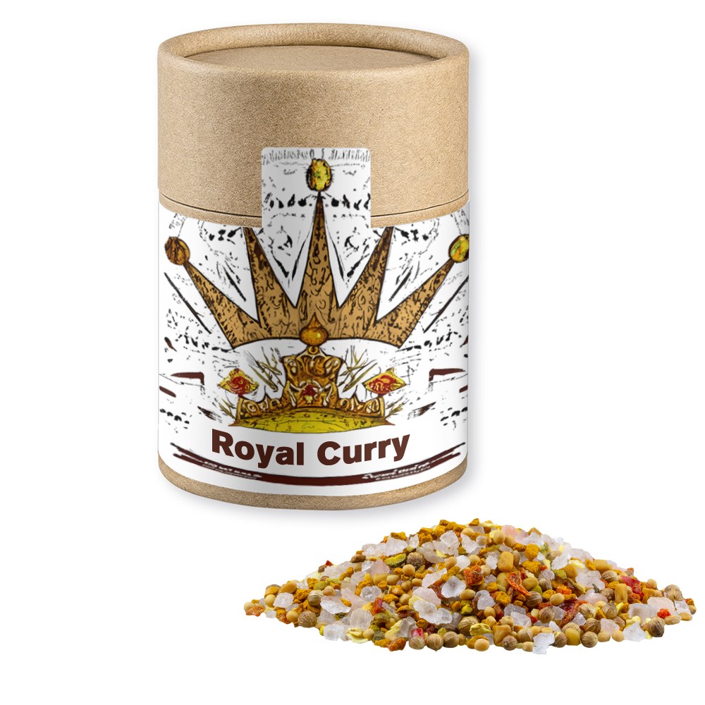 Royal Curry, ca. 110g, Kraftpapierdose Midi