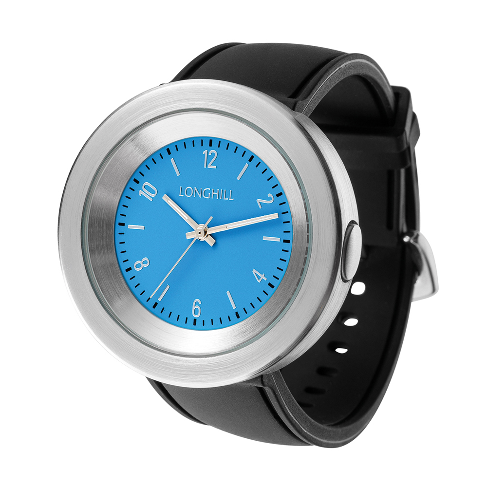 Metalluhr LEON - blau