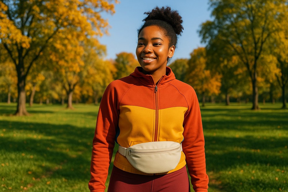 Gürteltasche 'Malaga', Polycotton beige