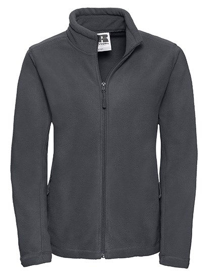 Russell Athletic - Ladies´ Full Zip Outdoor Fleece - Convoy Grey (Solid)