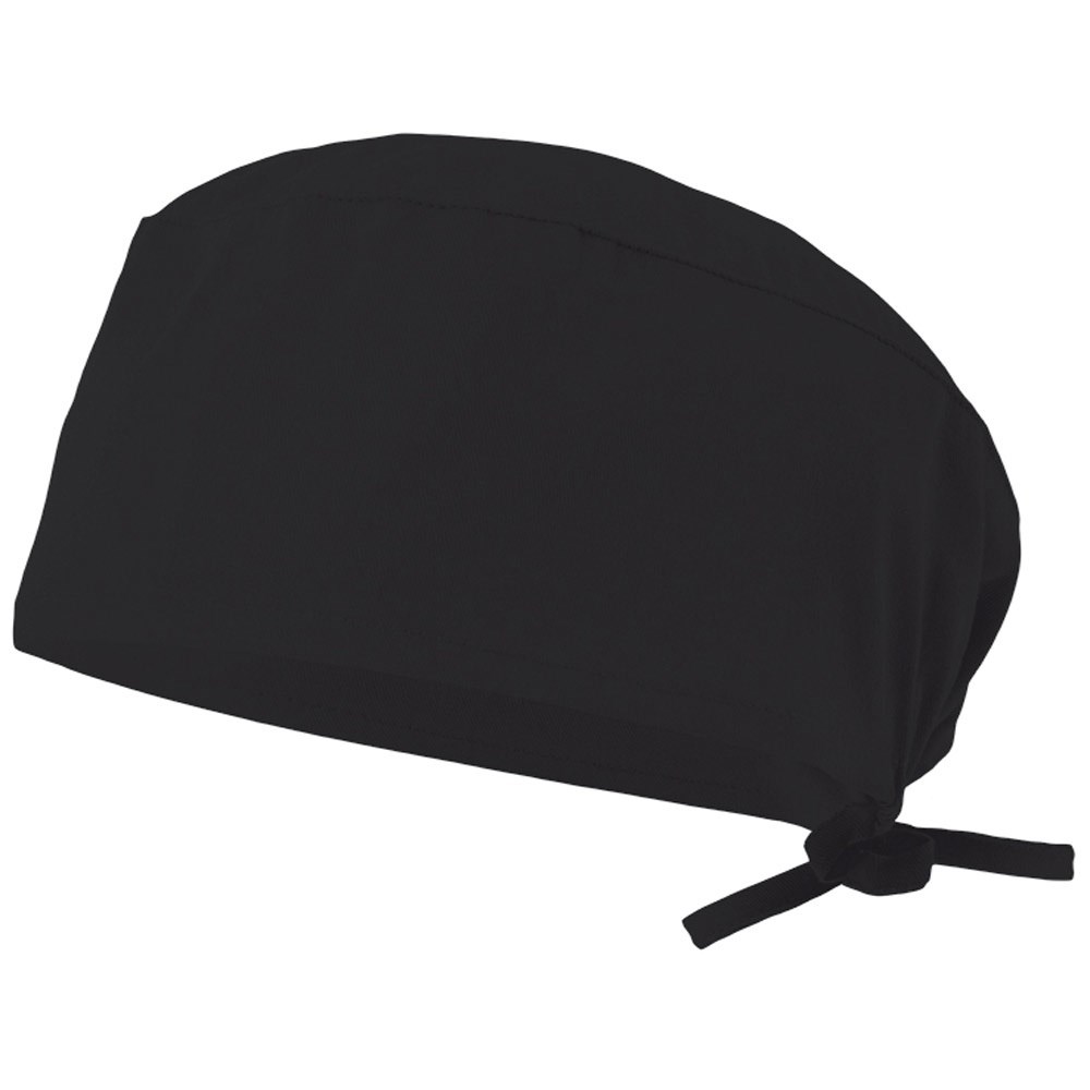 VL ENLIL. Gesundheitsbonnet (190g/m²), in Baumwolle (35%) und Polyester (65%) - schwarz