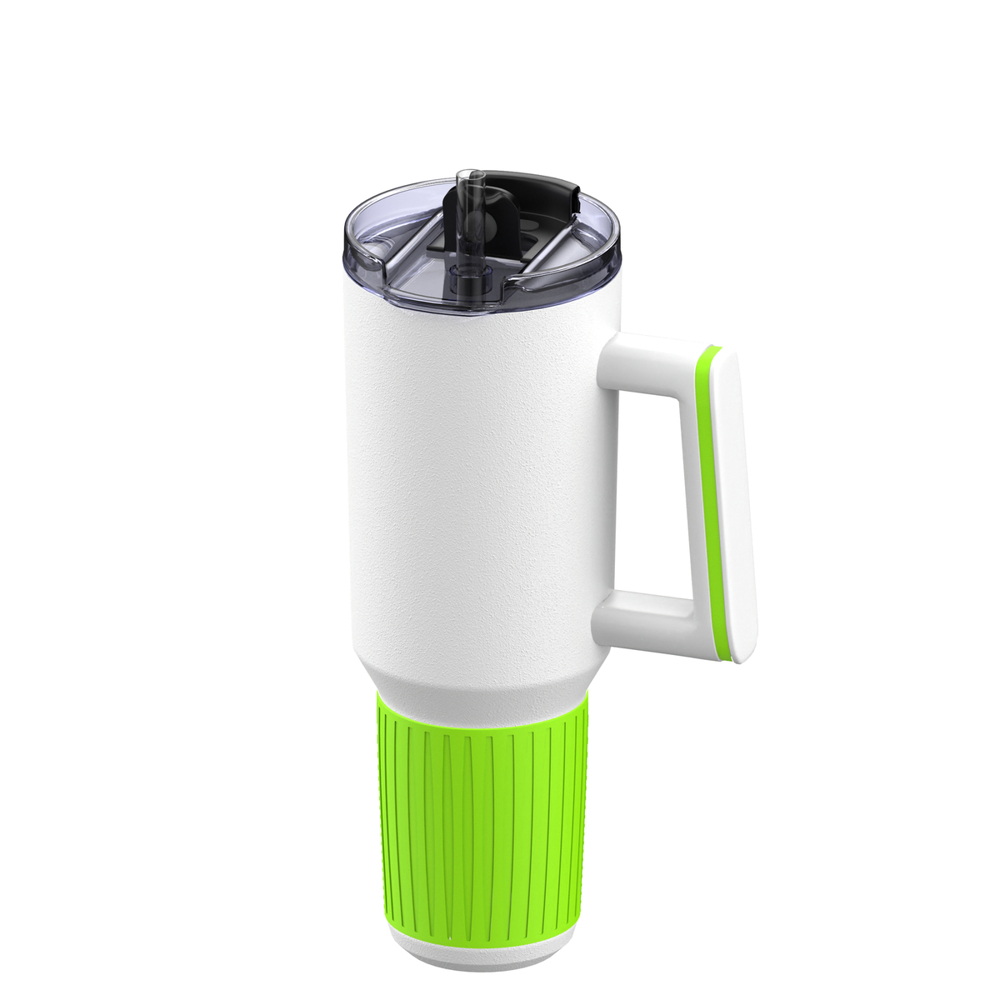 Thermobecher RETUMBLER-myKINGS CANYON 900 - hellgrün, weiß