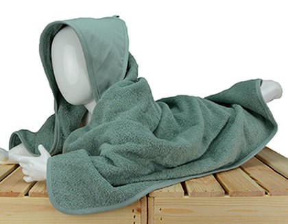 ARTG - PRINT-Me® Baby Hooded Towel - Old Green