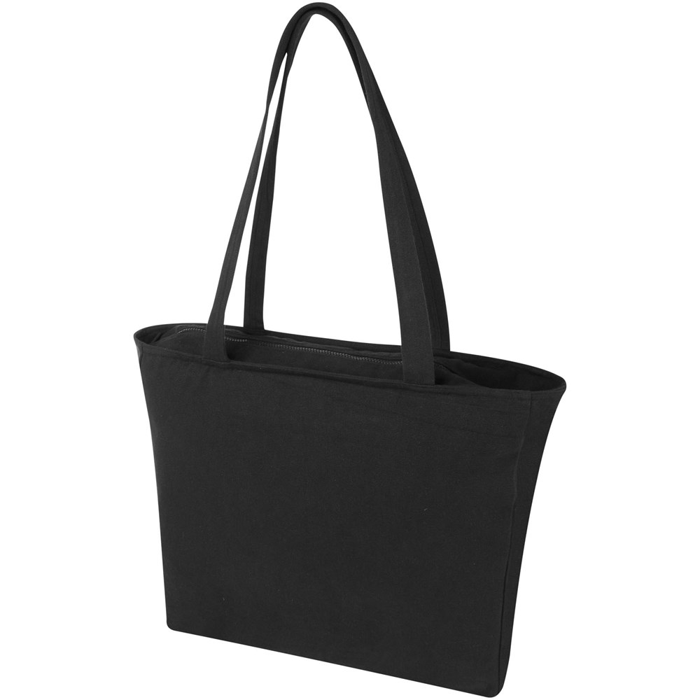 Trace Weekender 500 g/m² Aware™ recycelte Tragetasche - schwarz